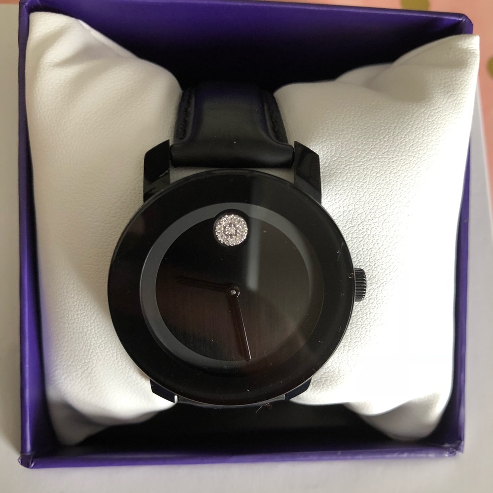 Black Movado Bold
